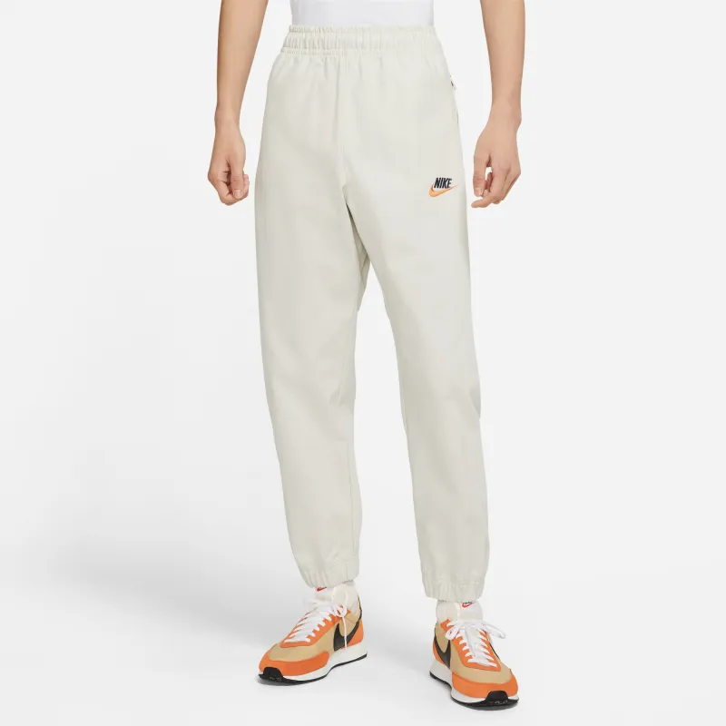 Nike Knitted Sports Pants Men's White-3
