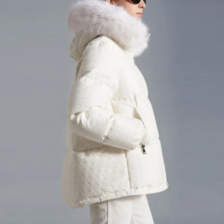 Moncler FW22 Down Jacket Women's White-4