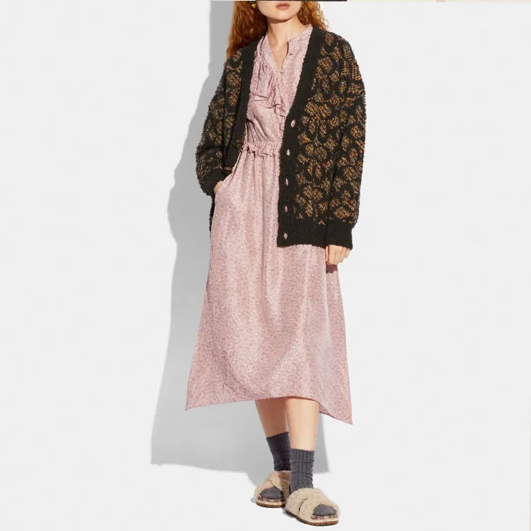 COACH FW22 Sweater Women's Brown-1