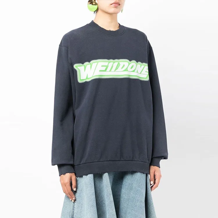 WE11DONE Logo print Detail Sweatshirt-2