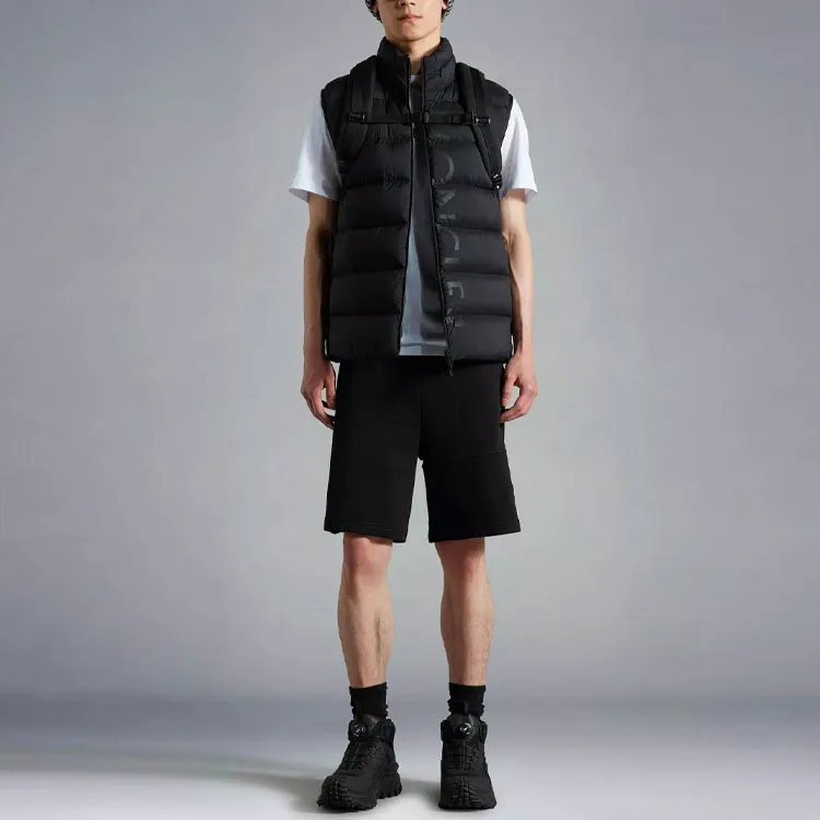 Moncler Vests Men Black-2