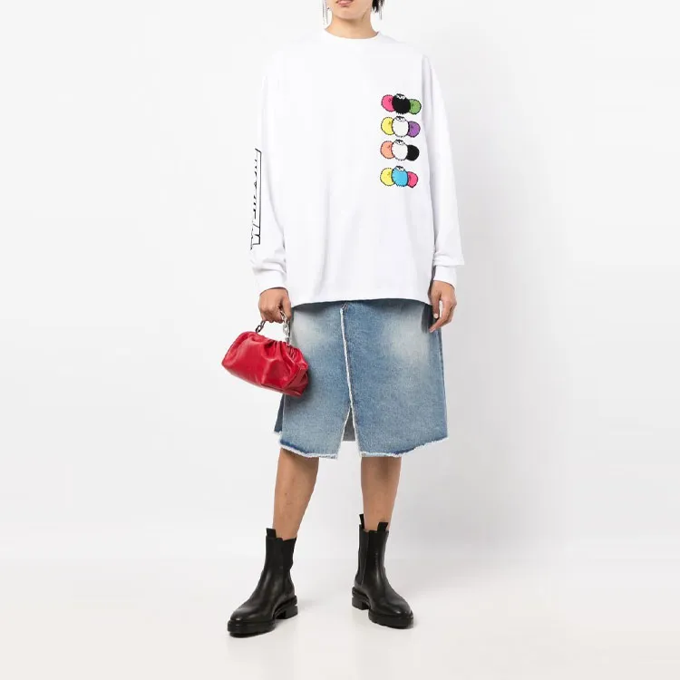 WE11DONE T Shirts Unisex White-2