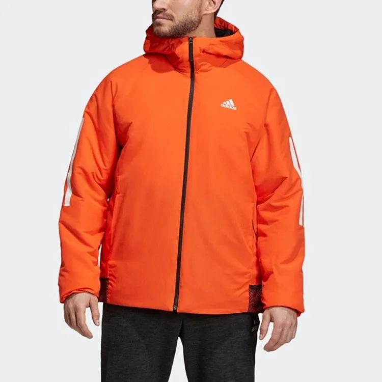 Adidas Puffer Jacket Winter Men's Orange Yellow-2
