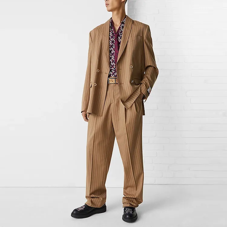 Tommy Hilfiger Business Suits Men Brown-1