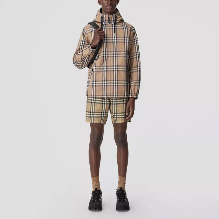 Burberry Reversible Check Hooded Jacket-2