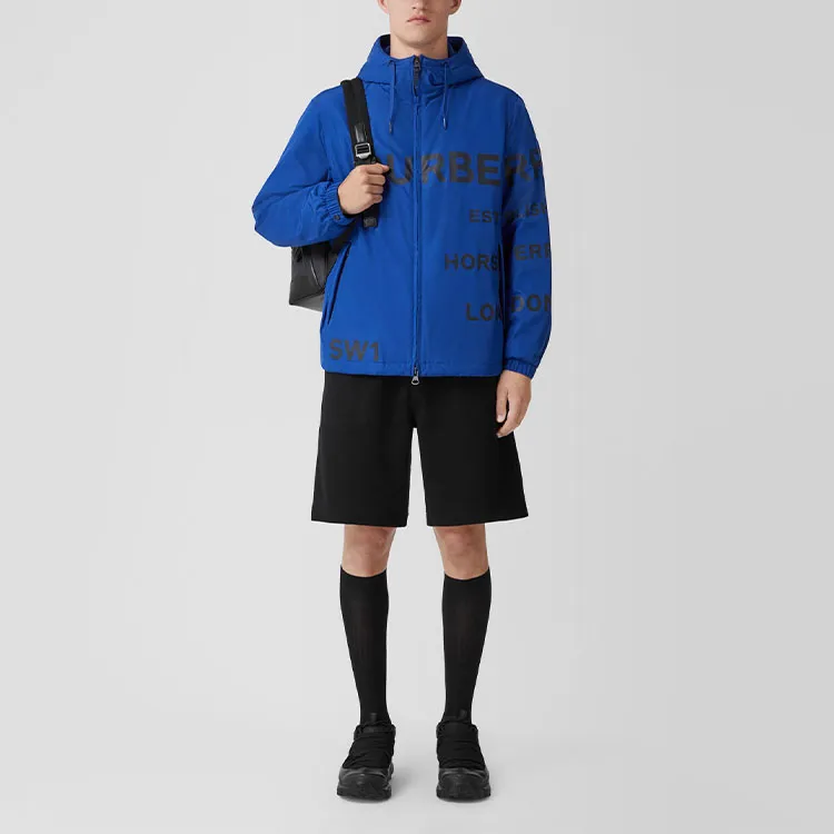 Burberry Horseferry Print Check Nylon Hooded Jacket-1