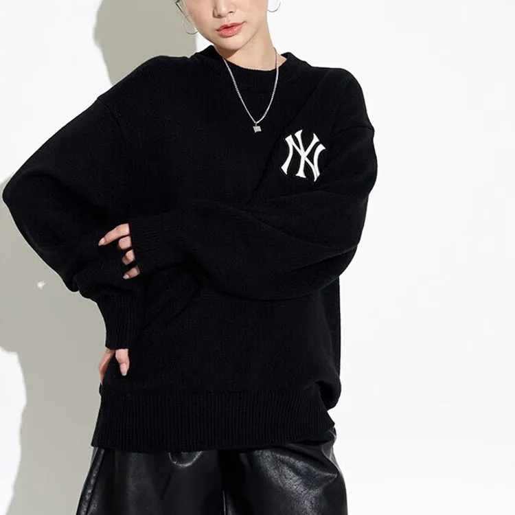 MLB New York Yankees Sweaters Unisex Black-3