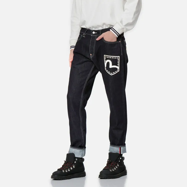 EVISU Jeans Men Denim Blue-2