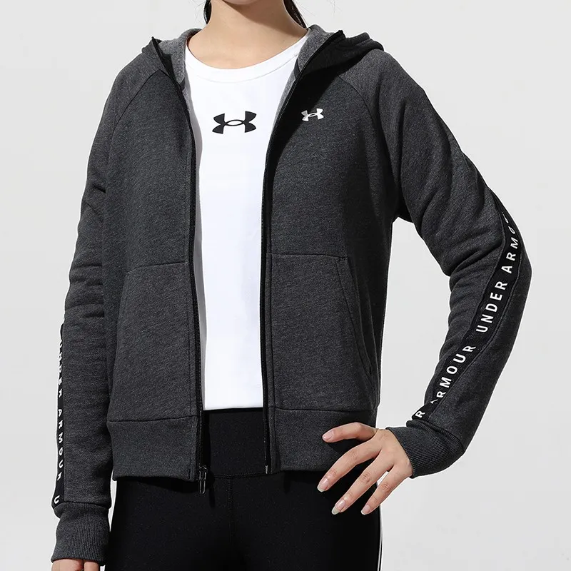 Under Armour Rival Jackets Women's Gray-2