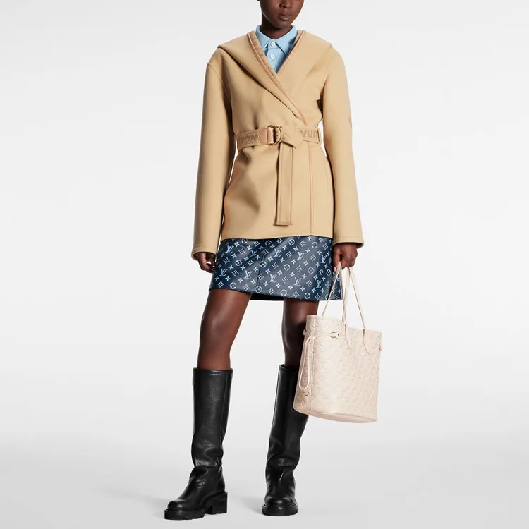 LOUIS VUITTON FW22 Coats Women's Khaki-1