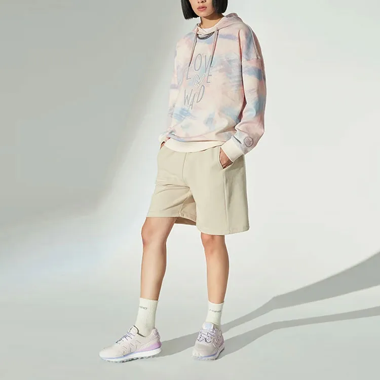 LiNing Sweatshirt Unisex Pink Blue Mixed Color-2