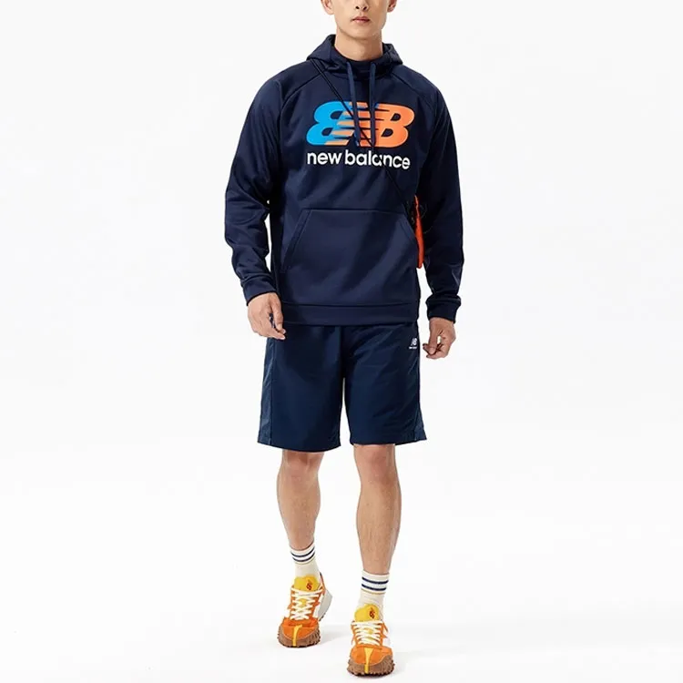 New Balance Sweatshirts Men Dark Blue-2