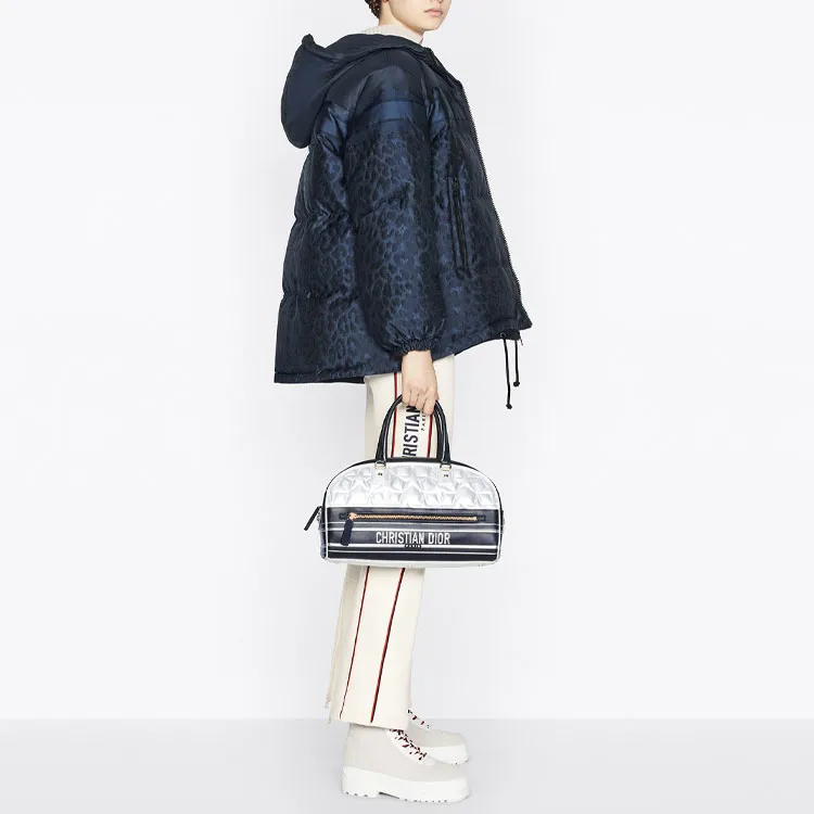 DIOR Quarterly New Products Down Jackets Women's Blue-6