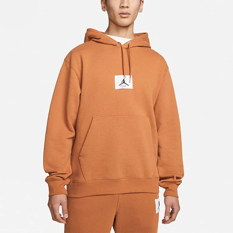 Jordan SS22 Sweatshirts Men Brown Yellow-2