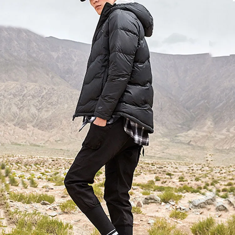 LiNing Down Jacket Men's Standard Black-3