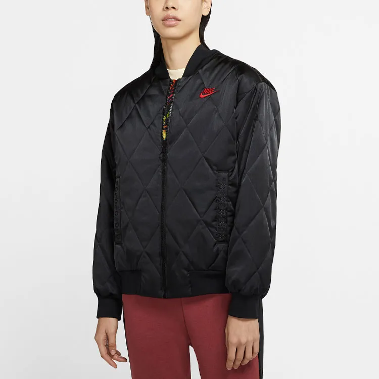 Nike Puffer Jackets Women's Black-3