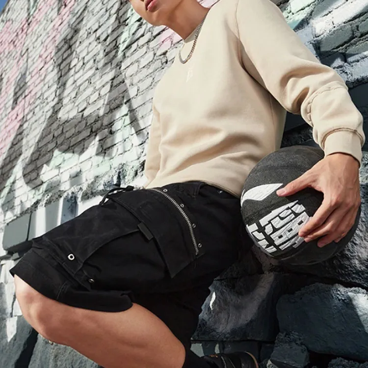 LiNing Badfive Sweatshirt Men's Cashmere Gray-2