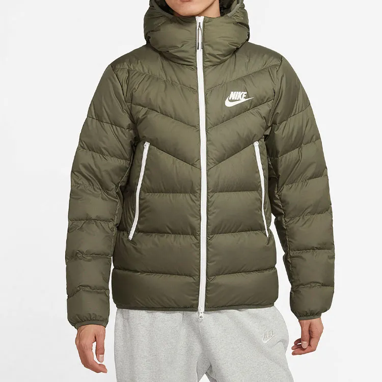 Nike Down Jacket Winter Men's Green-2