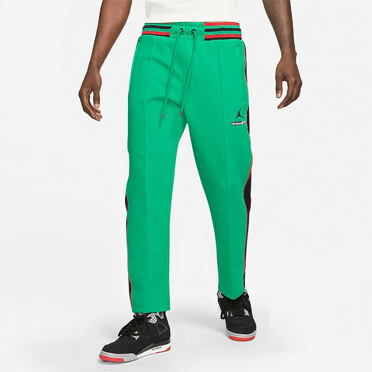 Jordan Knitted Sports Pants Men's Green-4