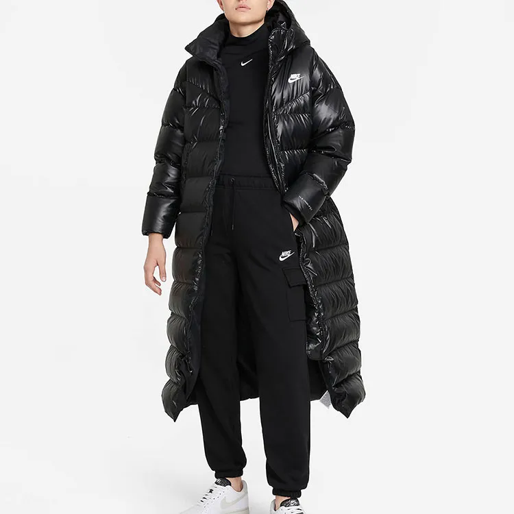 Nike Down Jackets Women's Black-3