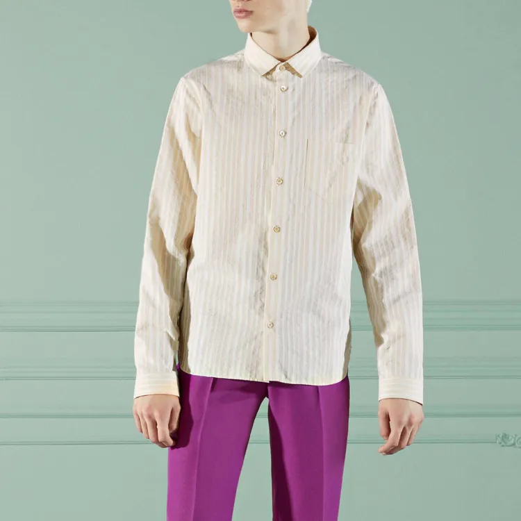 GUCCI Striped Long sleeved Shirt-1
