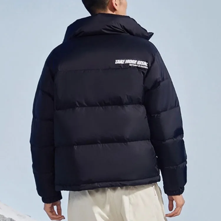 LiNing Sports Life Collection Down Jacket Winter Unisex Black-3