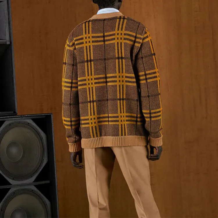 GUCCI FW22 Knitwear Men's Brown-2