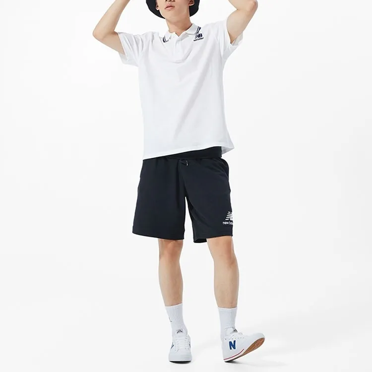 New Balance Polo Shirt Men's White-2