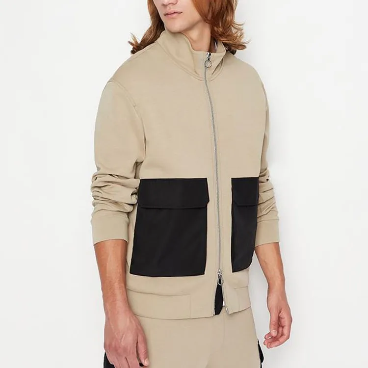 ARMANI EXCHANGE Jackets Men Brown-2