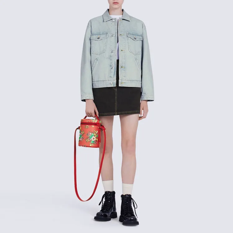 KENZO Denim Jackets Women's Blue-2