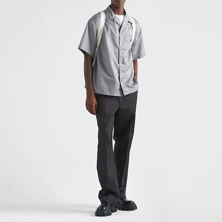 PRADA Shirts Men Gray XL - Cheap Future4kids Jordan Outlet PRADA Shirts Men Gray XL - Cheap Future4kids Jordan Outlet