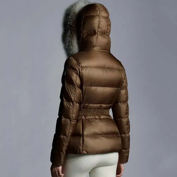 Moncler Down Jacket Women's Natural Camel-3