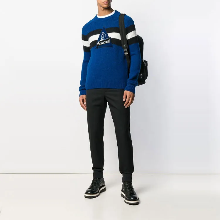 Moncler Sweaters Men Blue-2