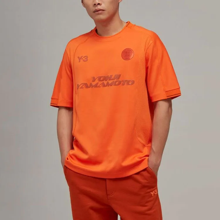 Y 3 T Shirts Men Orange-1