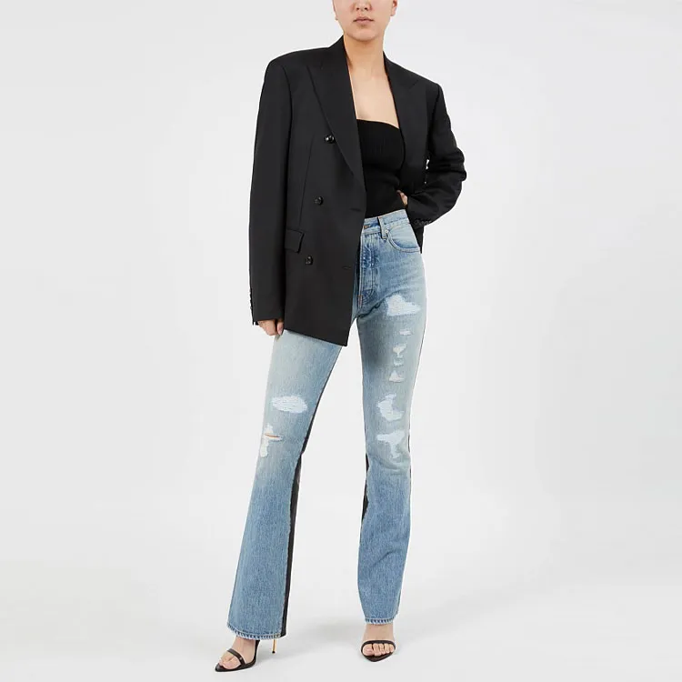 AMIRI Bootleg Jeans 'Vintage Indigo/Black'-2