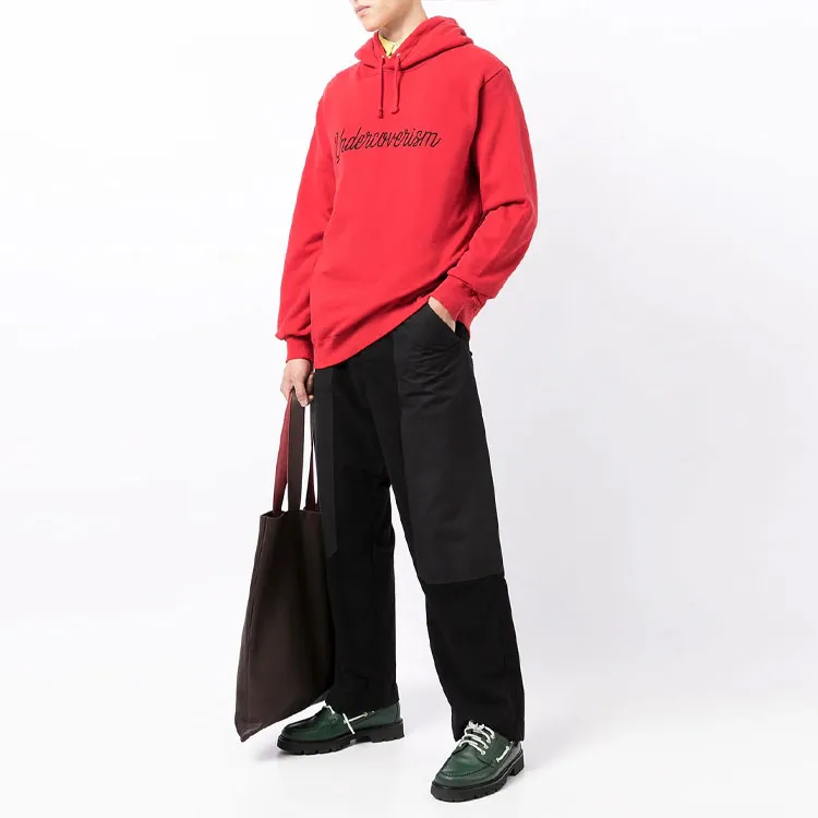 UNDERCOVER Cursive Logo print Hoodie-1