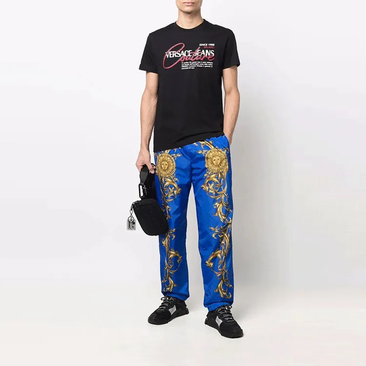 VERSACE JEANS COUTURE SS22 T Shirt Men's Black-2