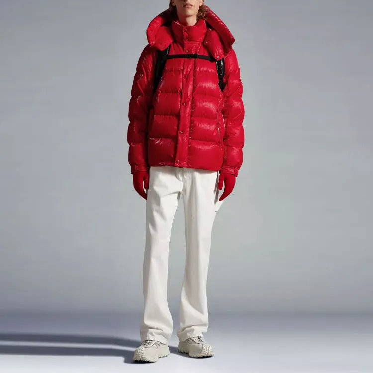 Moncler FW22 Down Jacket Men's Red-1