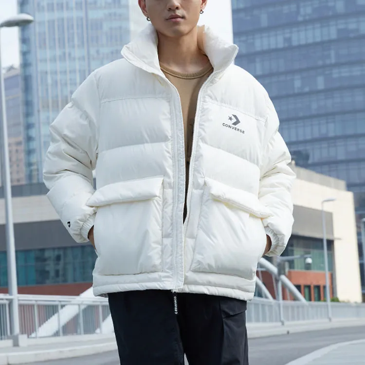 Converse Down Jacket Men's White-2