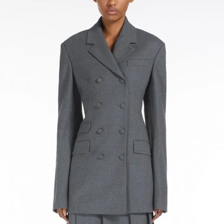 SportMax Business Suits Women's Gray-2