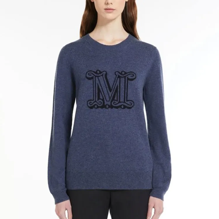 MaxMara FW22 Knitwear Women's Dark Blue-2