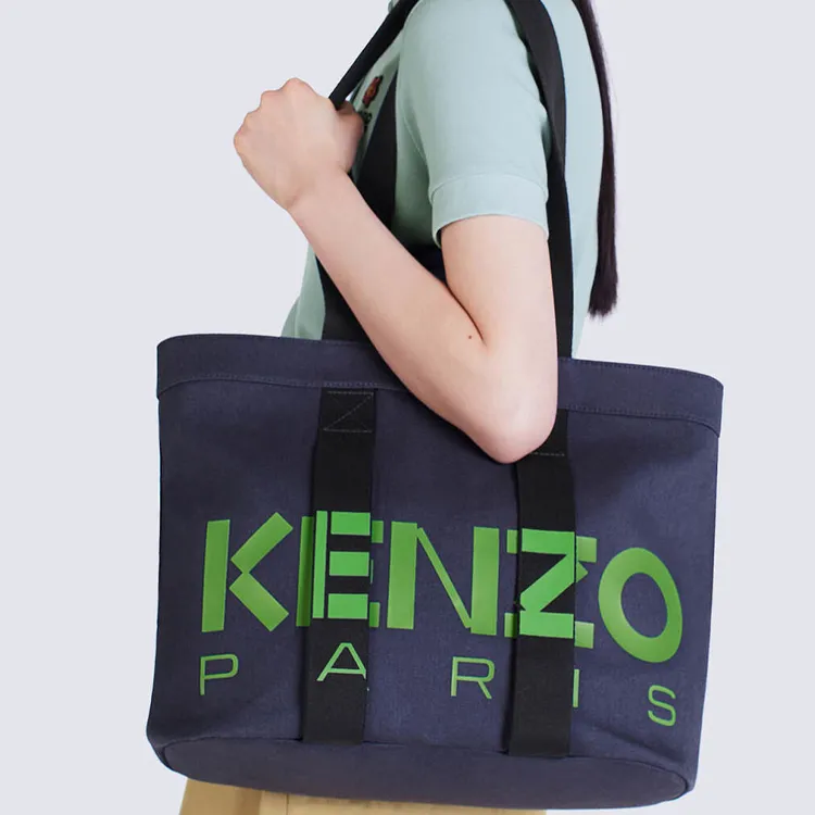 KENZO Tote Bag Shopping Bag Shoulder Bag Crossbody Bag Women's Navy-2