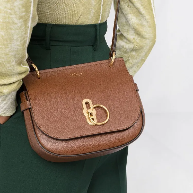 Mulberry Amberley Logo Detailed Crossbody Bag-3