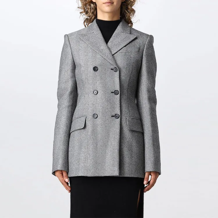 SportMax Business Suits Women's Gray-4