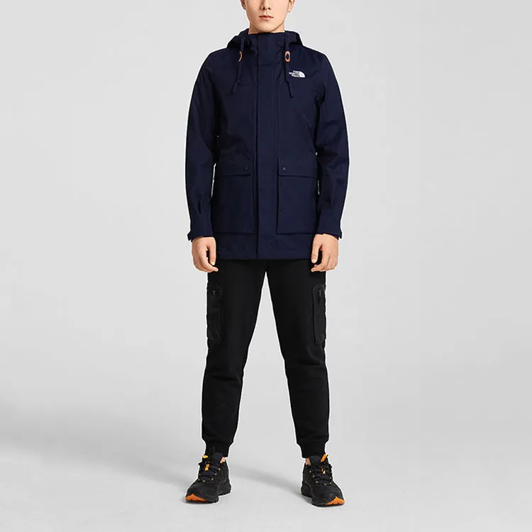 THE NORTH FACE City Outdoor Collection Windbreaker Jackets Men Dark Blue-2