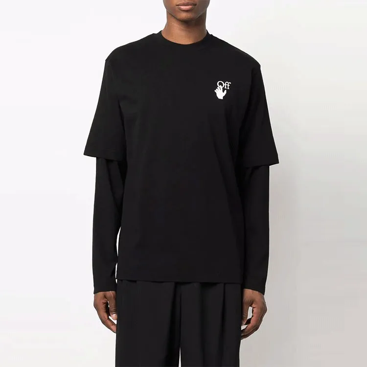 OFF WHITE Degrade Arr Double Sleeve T shirt-1