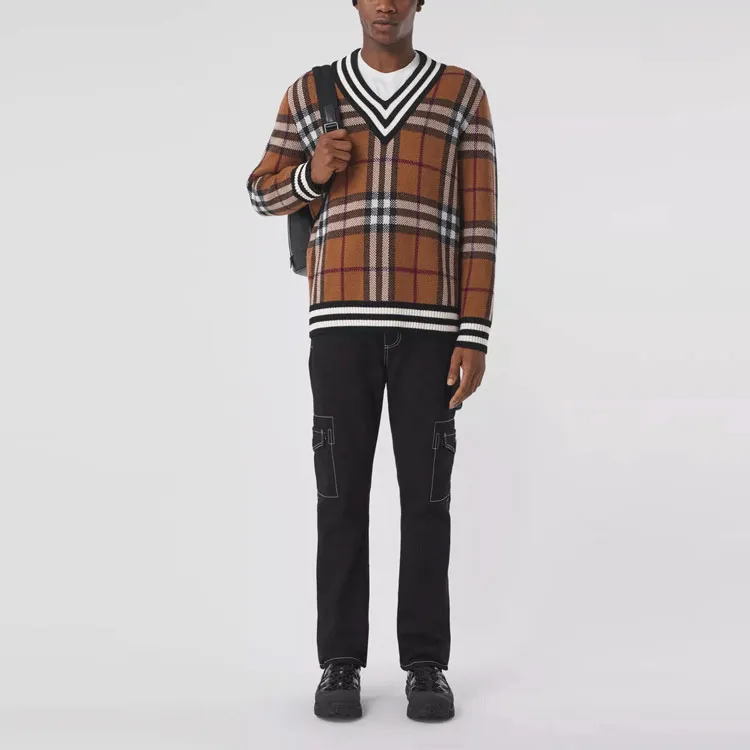 Burberry Knitwear Men's Birch Brown-1