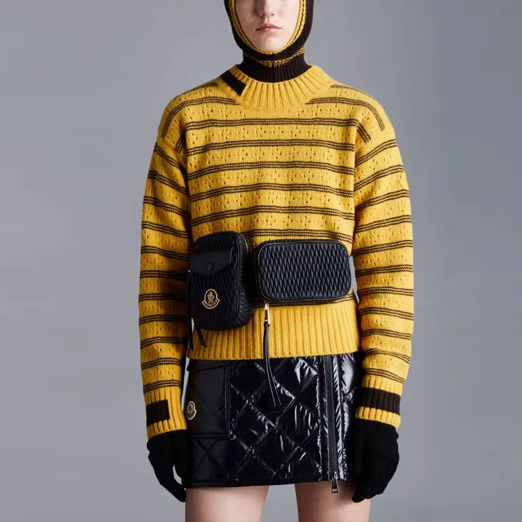 Moncler FW22 Sweater Women's Yellow-1
