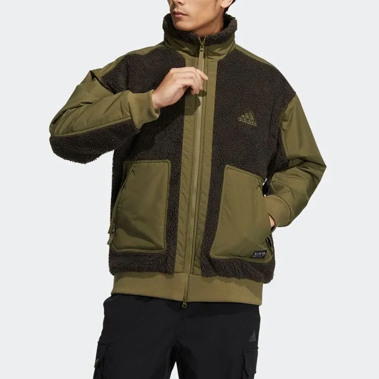 Adidas Qi White Stone Co branded Model Jackets Men Green-1