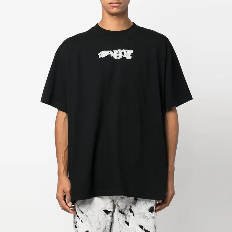 OFF WHITE T Shirts Men Black-1